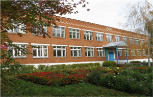 Входная группа Боярская средняя школа. 